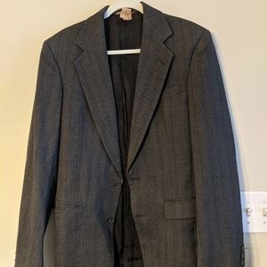 Henry Grethel Men's Two Button Suit Jacket